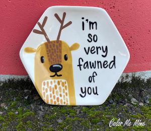 Redlands Fawn Plate