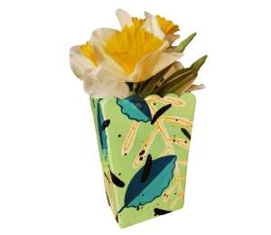 Redlands Leafy Vase