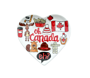 Redlands Canada Heart Plate