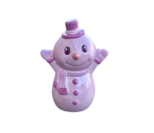 Redlands Pink-Mas Snowman
