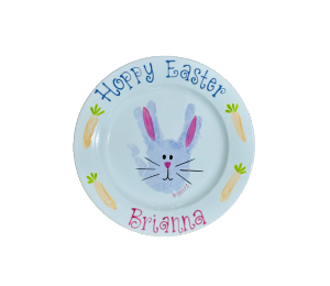 Redlands Easter Bunny Plate