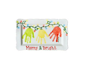 Redlands Merry and Bright Platter