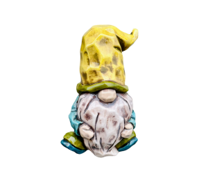 Redlands Wood Carved Gnome