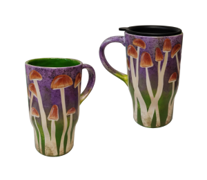 Redlands Mushroom Mugs