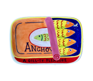Redlands Anchovies App Plate