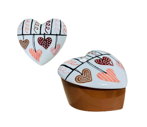 Redlands Heart Slanted Box